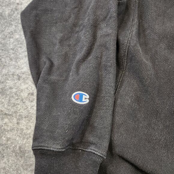 VTG Y2K Champion Reverse Weave Womens M Medium Tiger Floral Sweatshirt Hoodie - Picture 4 of 13